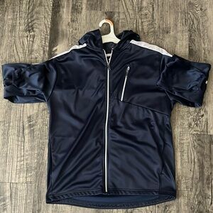Blue Windbreaker Jacket
